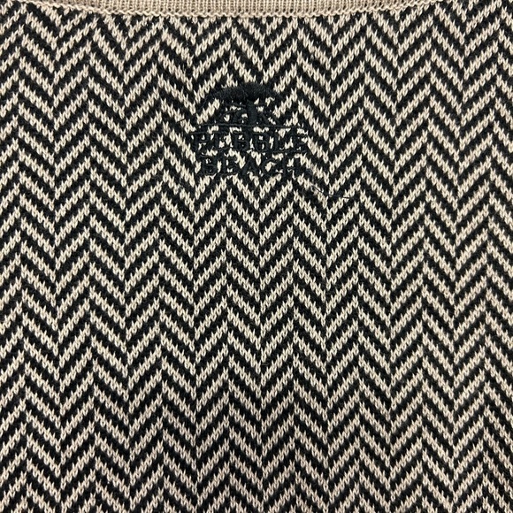 Pebble Beach Herringbone V-Neck Sweater Vest Knit Button Front. Size XL - Picture 4 of 5